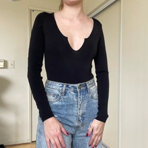 Ribbed bodysuit